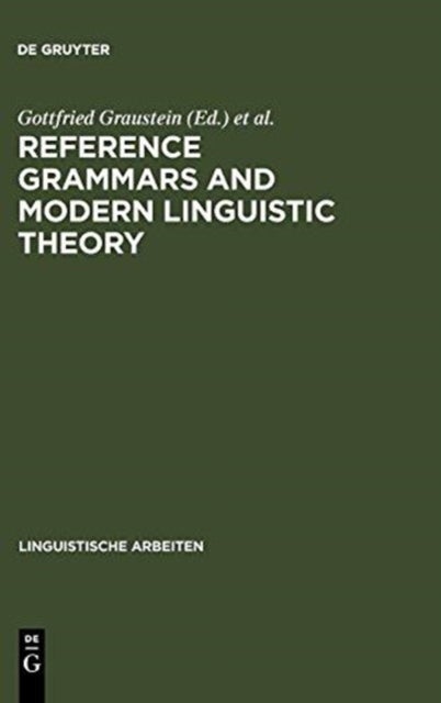 Reference Grammars and Modern Linguistic Theory