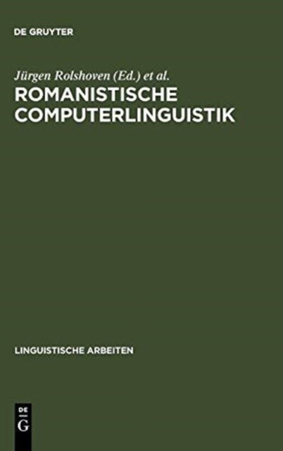 Romanistische Computerlinguistik