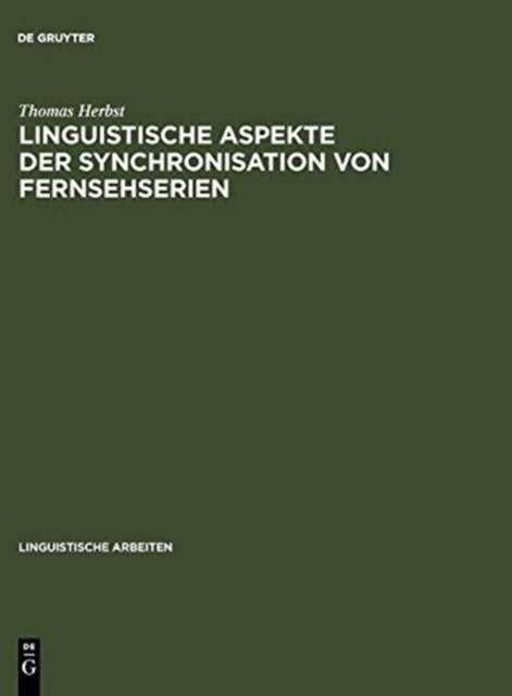 Linguistische Aspekte Der Synchronisation Von Fernsehserien