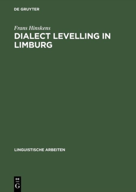 Dialect Levelling in Limburg - Structural and sociolinguistic aspects