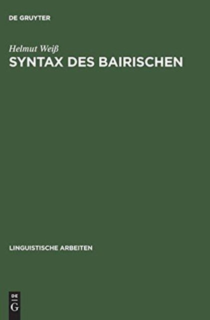 Syntax Des Bairischen