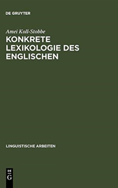 Konkrete Lexikologie des Englischen