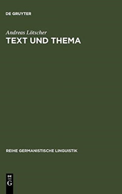 Text und Thema
