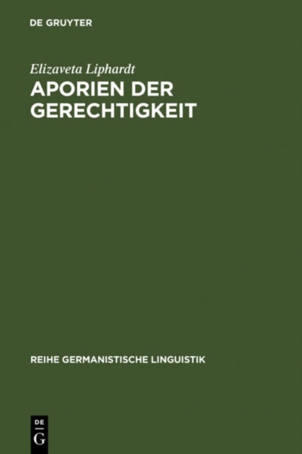 Aporien Der Gerechtigkeit