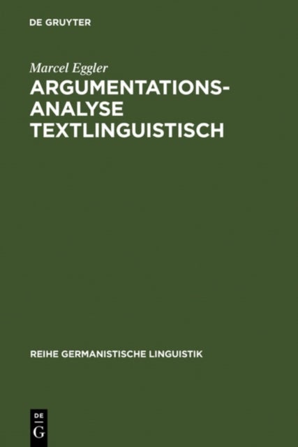 Argumentationsanalyse Textlinguistisch