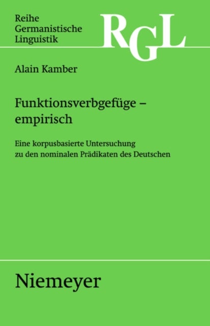 Funktionsverbgefuge - Empirisch