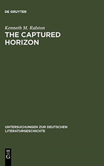 The Captured Horizon - Heidegger and the "Nachtwachen von Bonaventura"