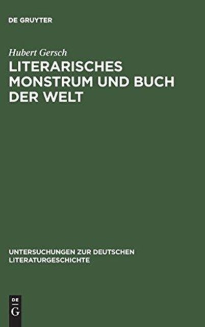 Literarisches Monstrum und Buch der Welt - Grimmelshausens Titelbild zum »Simplicissimus Teutsch«
