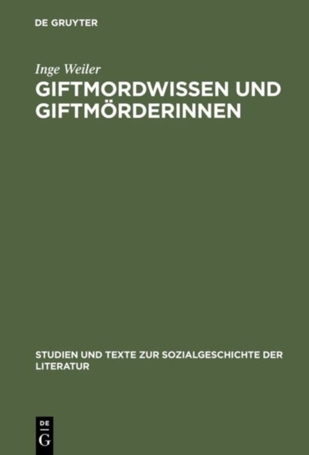 Giftmordwissen und Giftmorderinnen