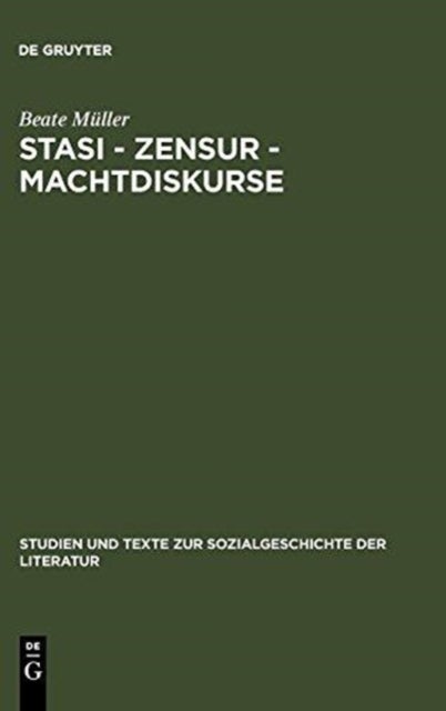 Stasi - Zensur - Machtdiskurse