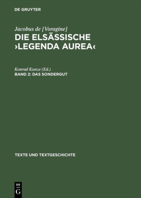 Die elsassische >Legenda aurea