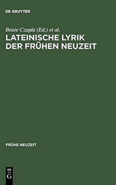 Lateinische Lyrik Der Frühen Neuzeit