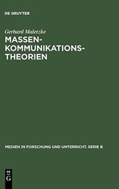 Massenkommunikationstheorien