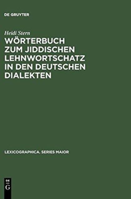 Worterbuch Zum Jiddischen Lehnwortschatz in Den Deutschen Dialekten