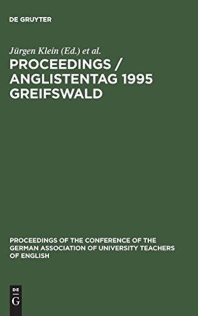 Proceedings / Anglistentag 1995 Greifswald