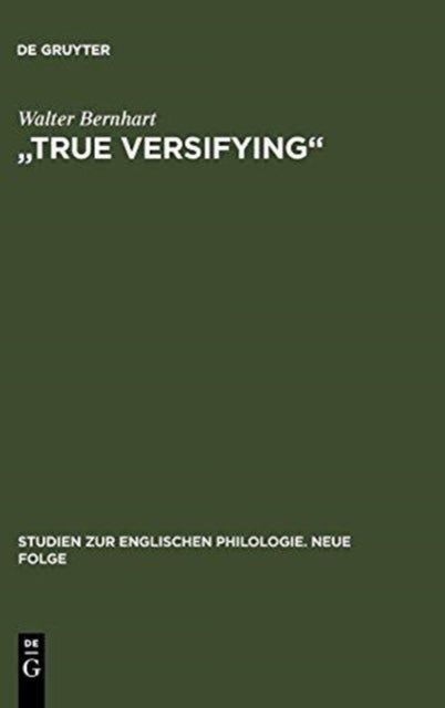 'True Versifying'