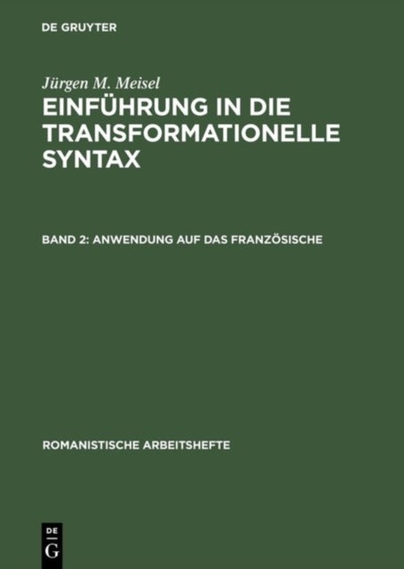 Anwendung Auf Das Französische