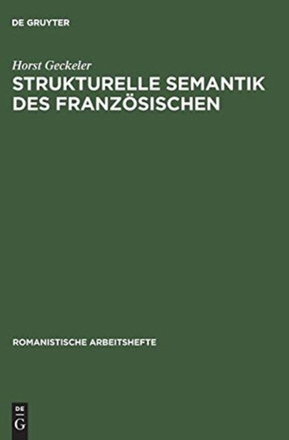 Strukturelle Semantik Des Französischen