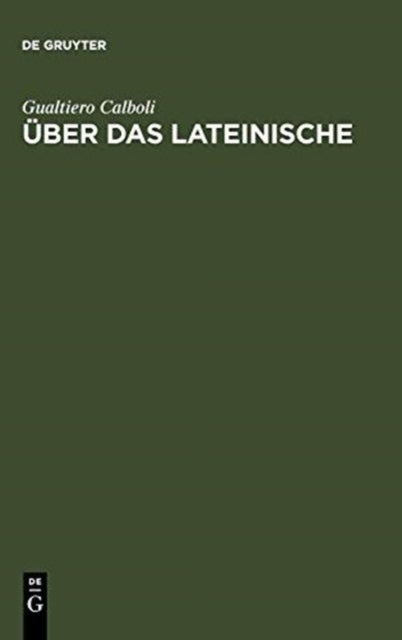 Über Das Lateinische