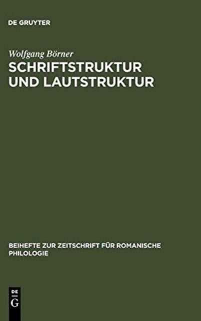 Schriftstruktur und Lautstruktur