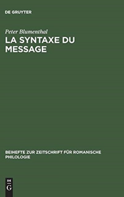 La syntaxe du message