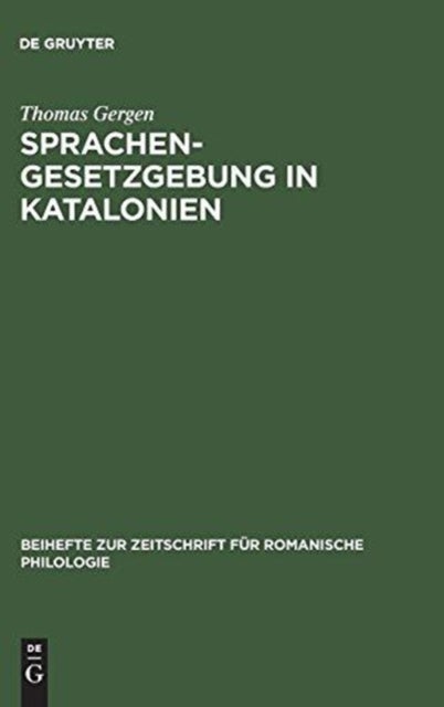 Sprachengesetzgebung in Katalonien - Die Debatte Um Die »Llei de Politica Linguistica« Vom 7. Januar 1998