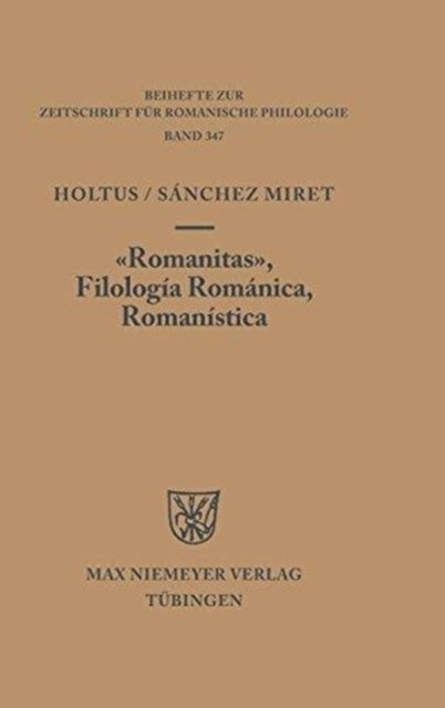 Romanitas - Filologia Romanica - Romanistica