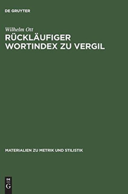 Rucklaufiger Wortindex Zu Vergil