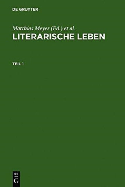 Literarische Leben - Rollenentwurfe in Der Literatur Des Hoch- Und Spatmittelalters. Festschrift Fur Volker Mertens Zum 65. Geburtstag