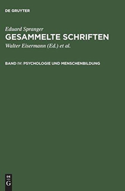 Psychologie Und Menschenbildung
