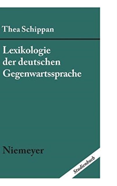 Lexikologie Der Deutschen Gegenwartssprache