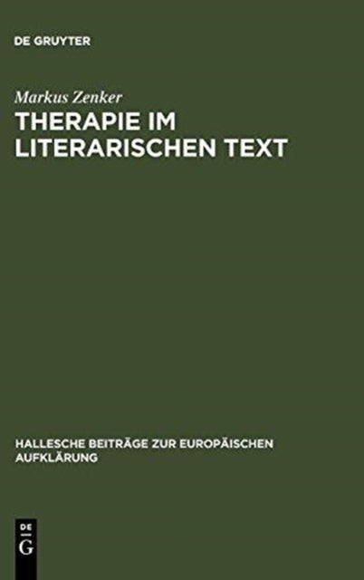 Therapie Im Literarischen Text