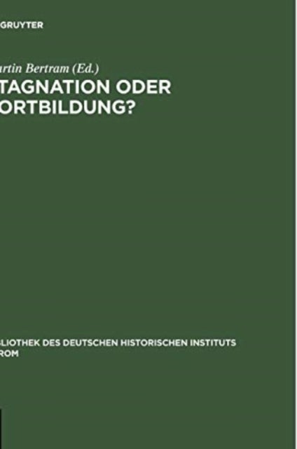 Stagnation Oder Fortbildung?