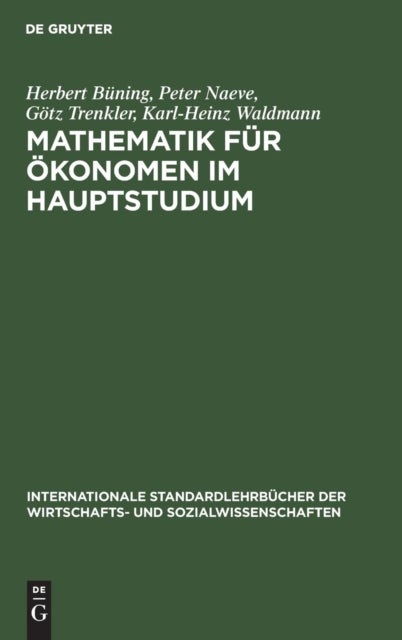 Mathematik fur Okonomen im Hauptstudium