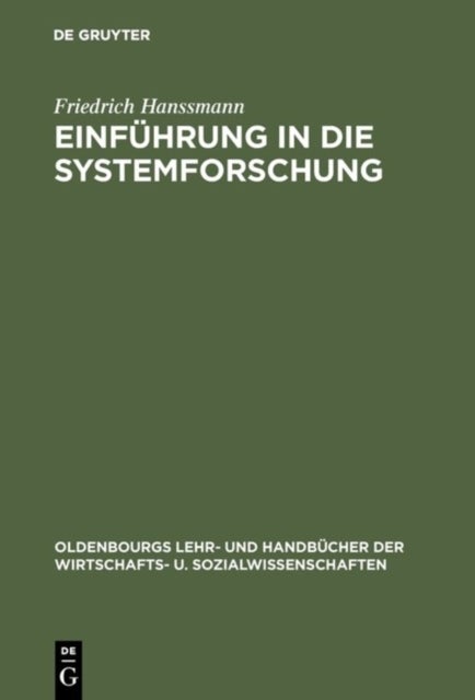 Einfuhrung in die Systemforschung