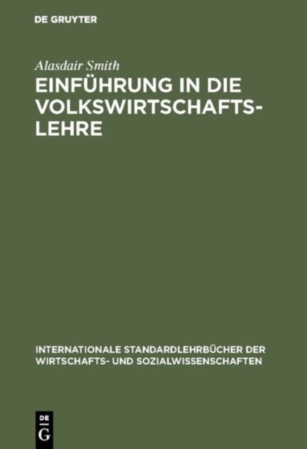 Einfuhrung in die Volkswirtschaftslehre