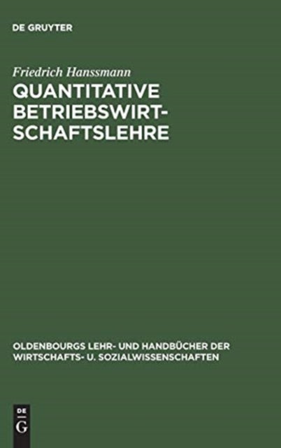 Quantitative Betriebswirtschaftslehre