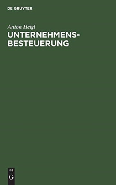Unternehmensbesteuerung