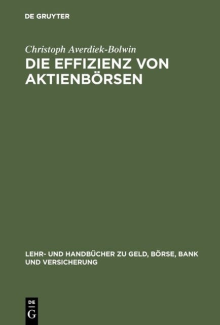 Die Effizienz von Aktienborsen