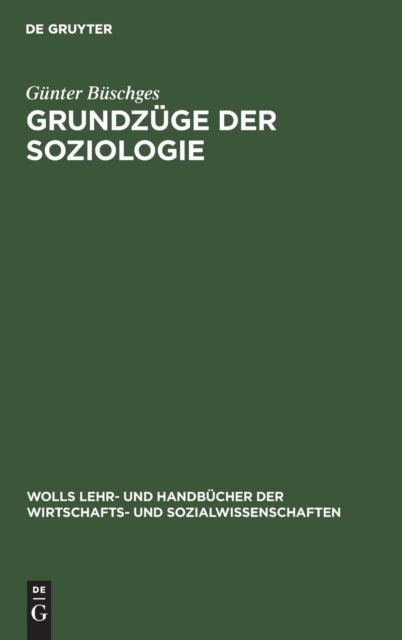 Grundzüge der Soziologie