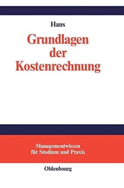 Grundlagen Der Kostenrechnung