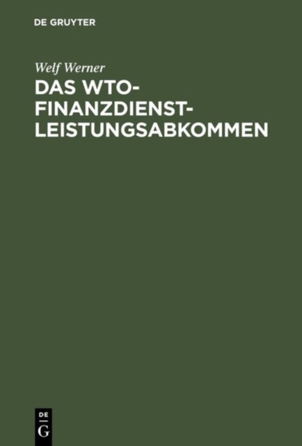 WTO-Finanzdienstleistungsabkommen