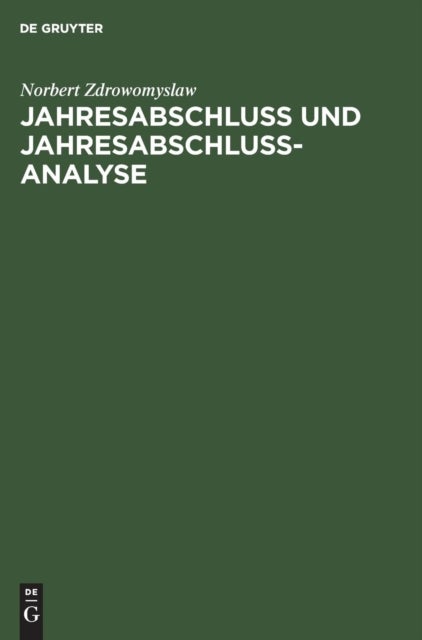 Jahresabschluss Und Jahresabschlussanalyse