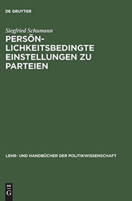 Persönlichkeitsbedingte Einstellungen zu Parteien