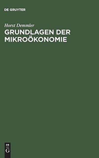 Grundlagen der Mikroökonomie