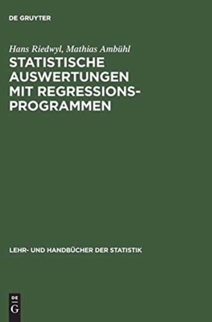 Statistische Auswertungen mit Regressionsprogrammen
