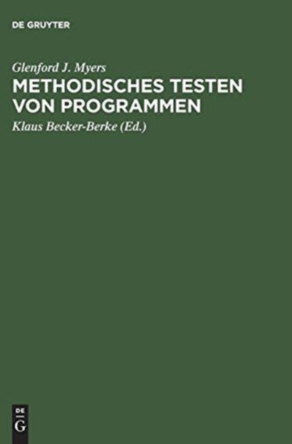 Methodisches Testen von Programmen