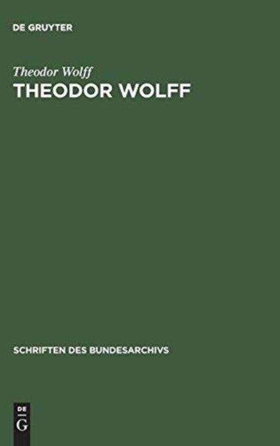 Theodor Wolff - Erlebnisse, Erinnerungen, Gedanken Im Sudfranzosischen Exil