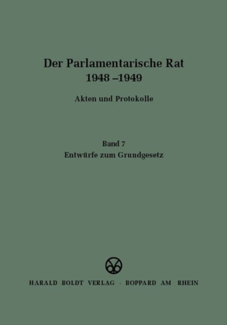 Entwürfe Zum Grundgesetz