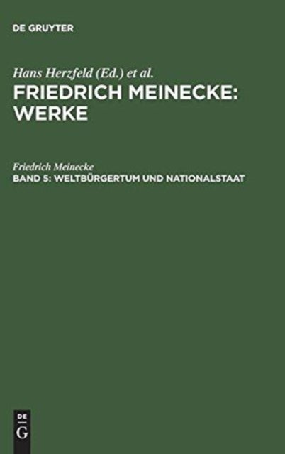 Weltburgertum und Nationalstaat